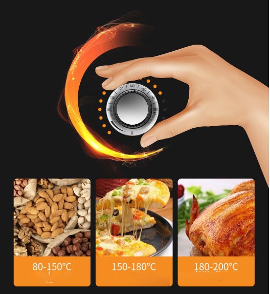 Hot Air Fryer Oilless Healthy Cooker