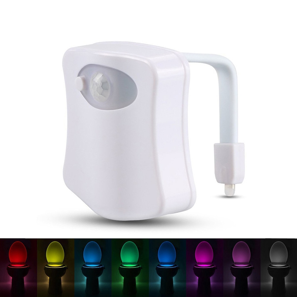 Waterproof Motion Sensor Toilet Light