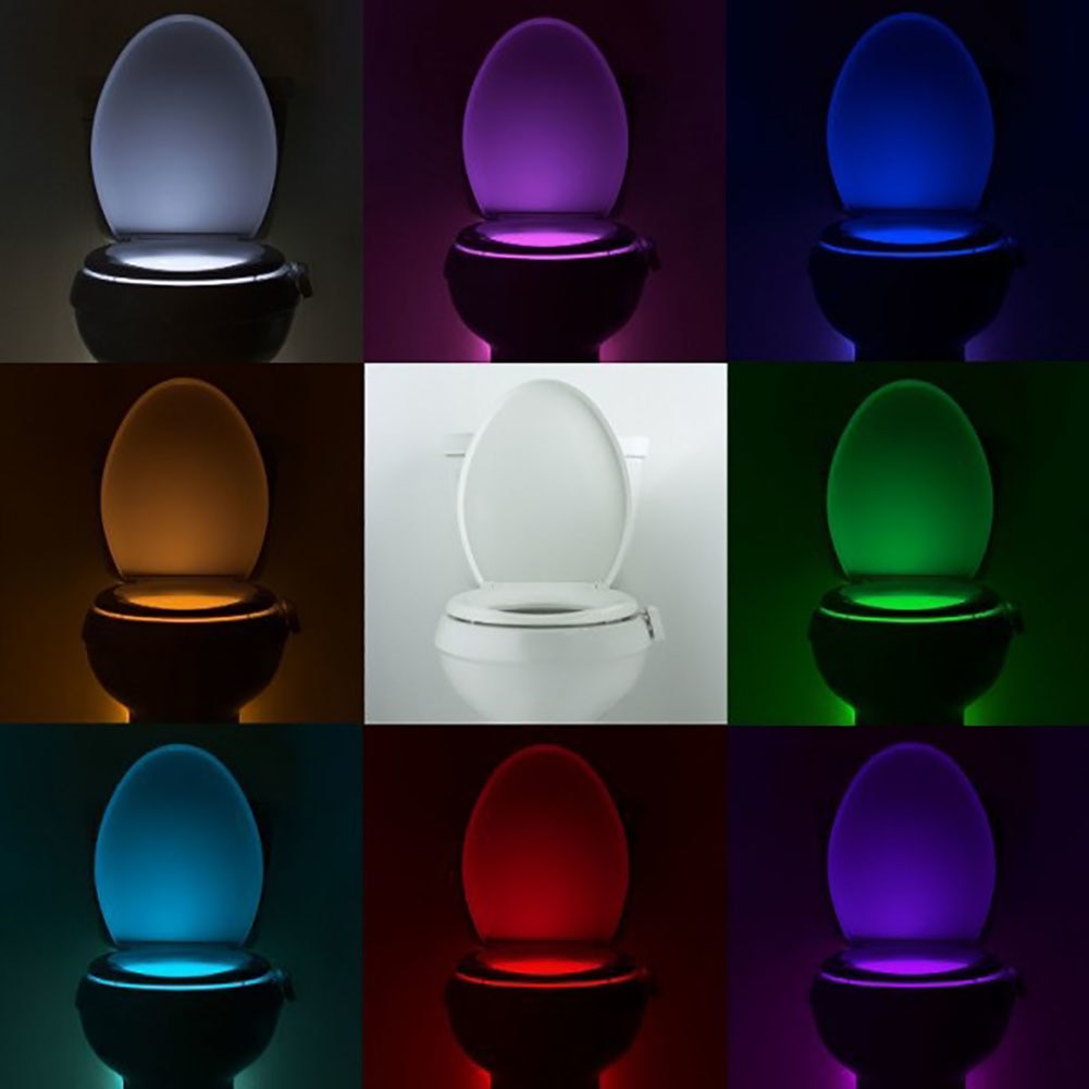 Waterproof Motion Sensor Toilet Light