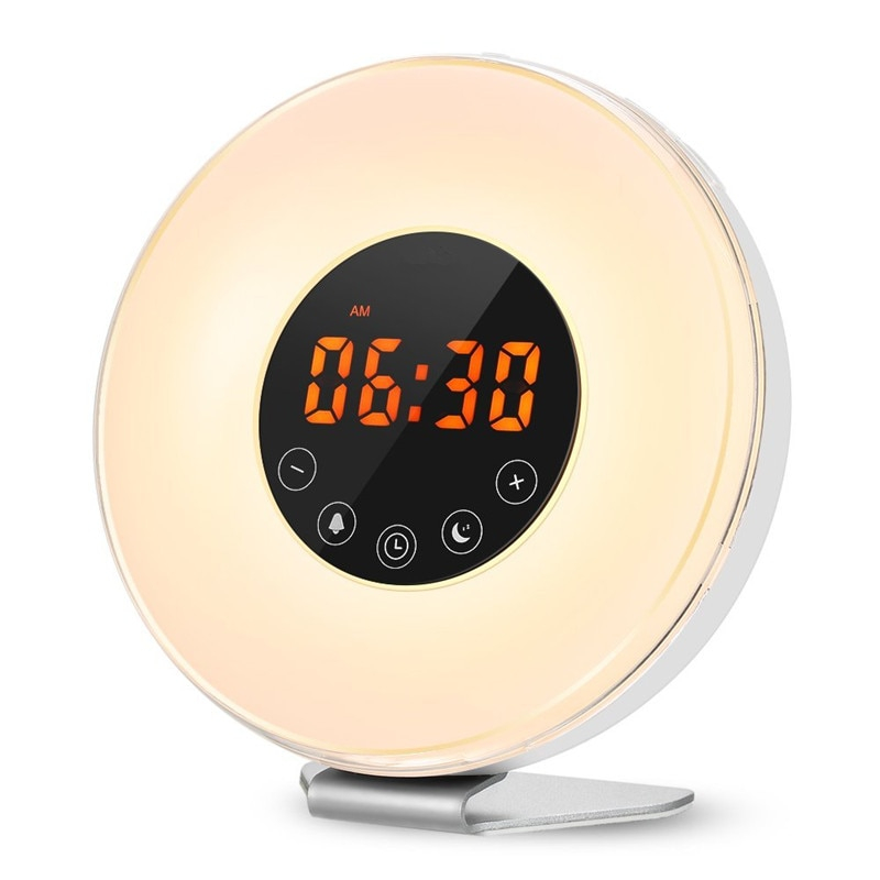 Alarm Clock Radio LED Night Light