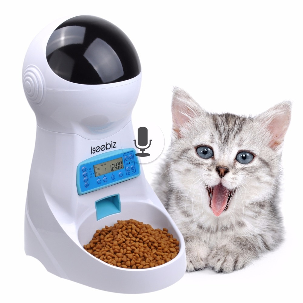 Automatic Cat Feeder with Voice Recorder