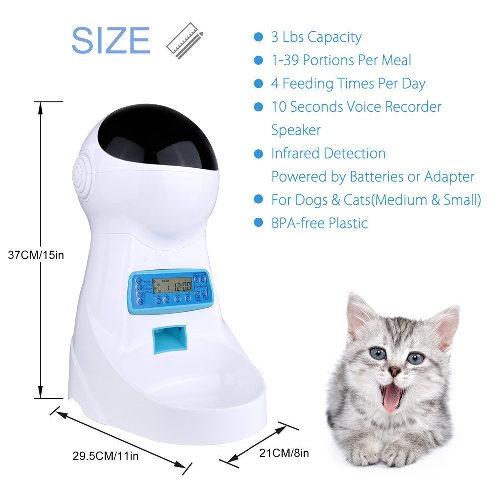 Automatic Cat Feeder with Voice Recorder