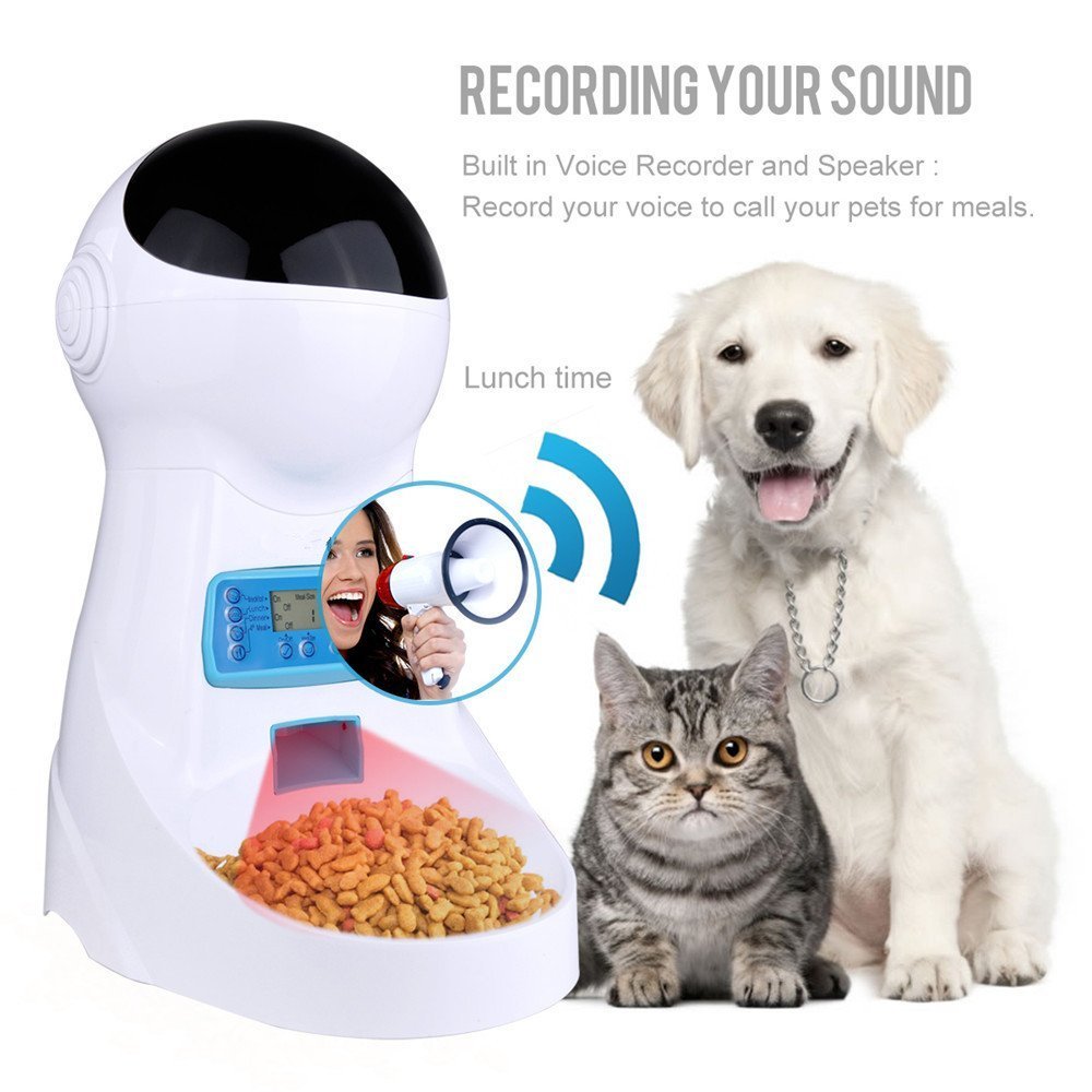 Automatic Cat Feeder with Voice Recorder