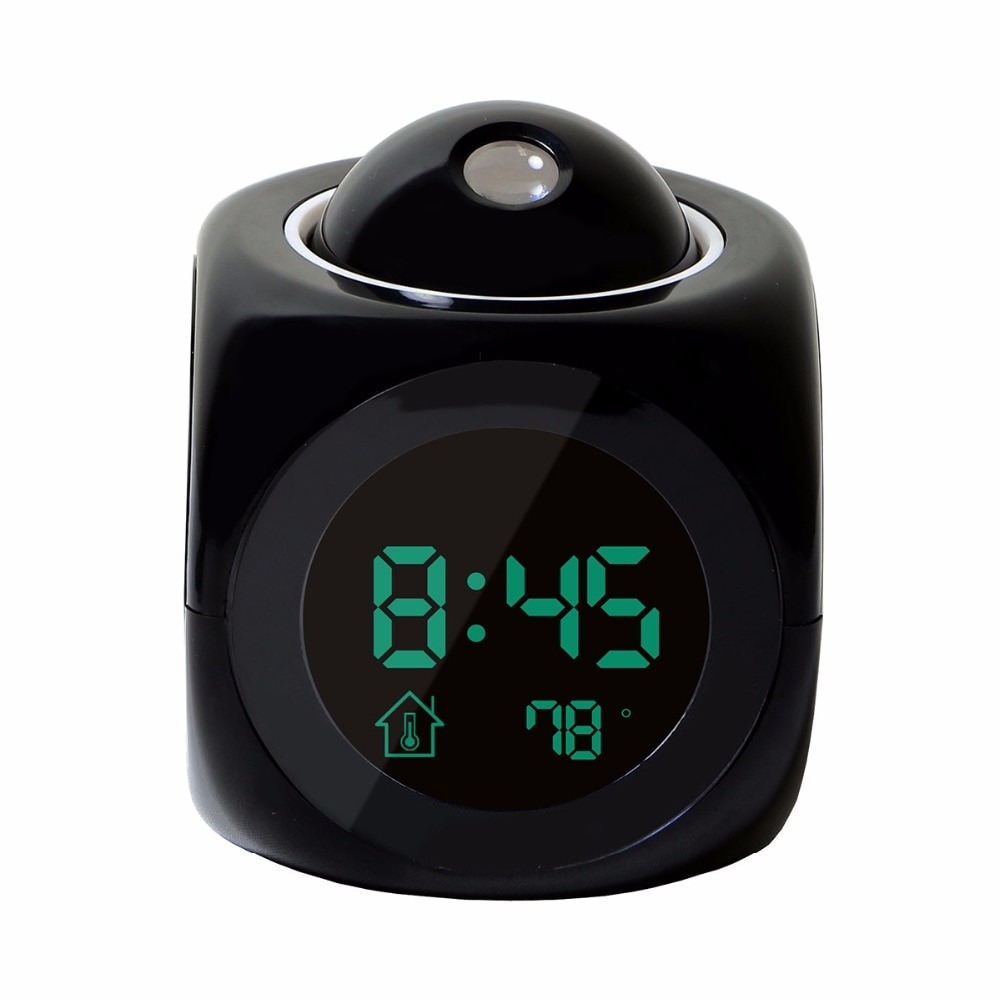 Digital Alarm Clock Projecting Display