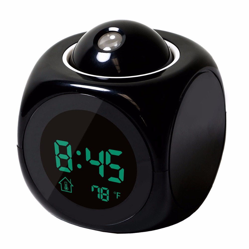 Digital Alarm Clock Projecting Display