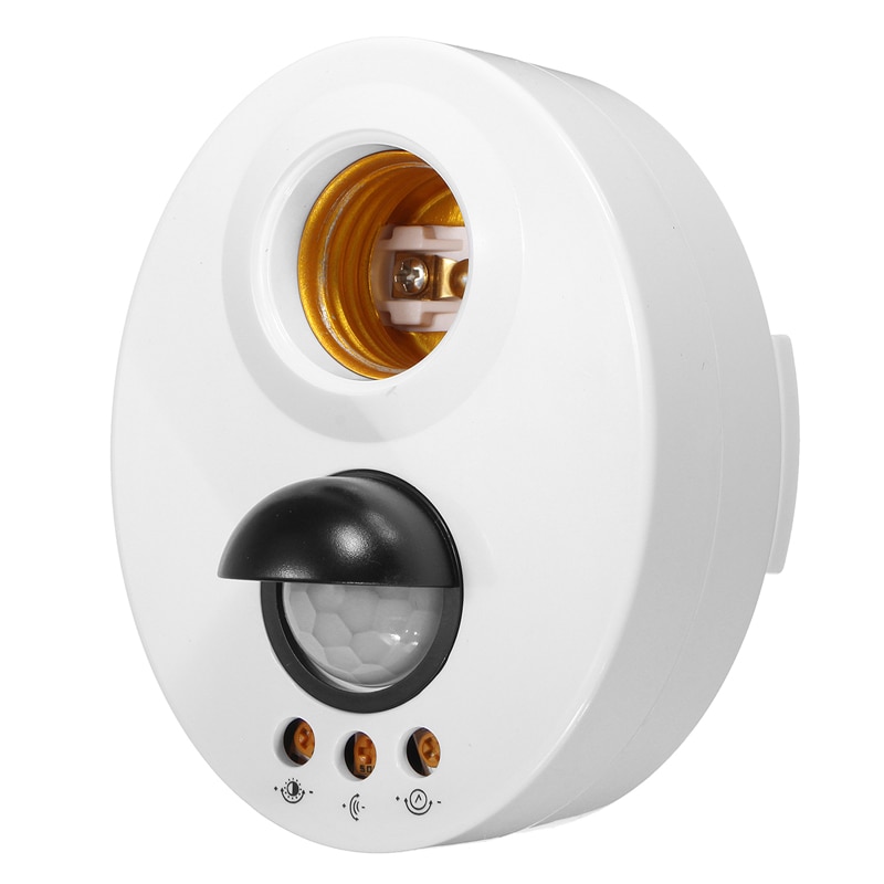 Light Socket Motion-Sensing Bulb Holder