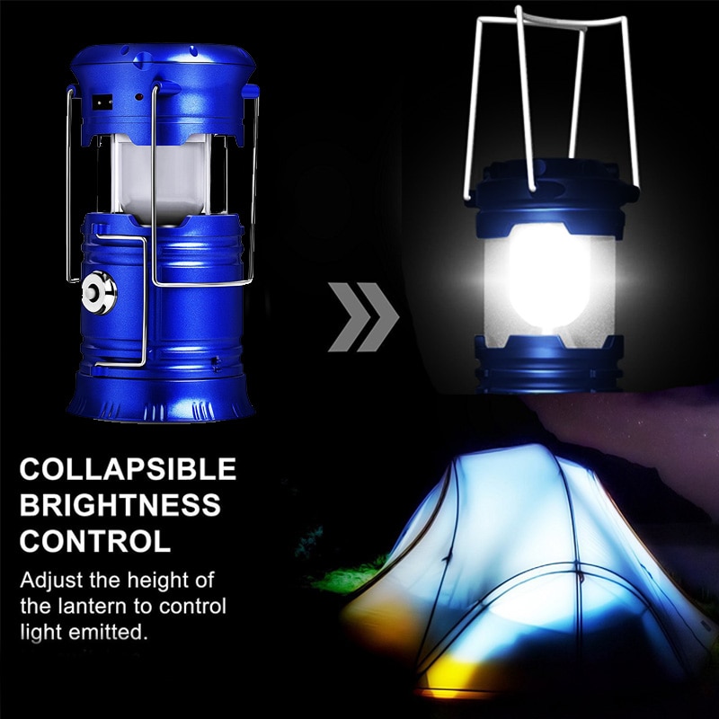 Camping Lantern Solar-Powered Light