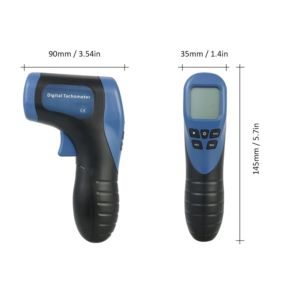 Digital Tachometer RPM Meter Device