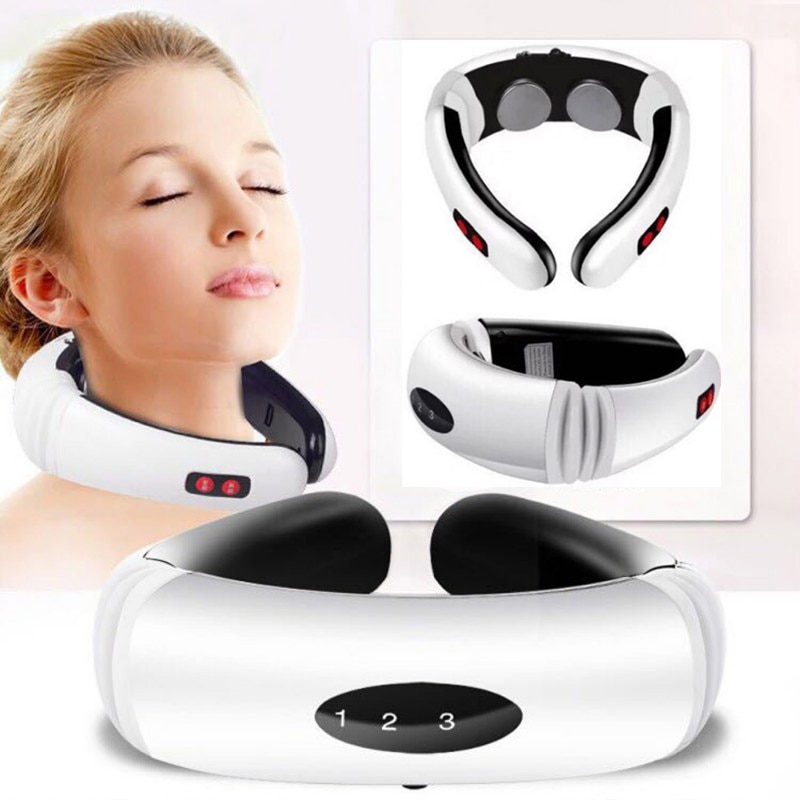 Neck Massager Heating Pain Relief Tool