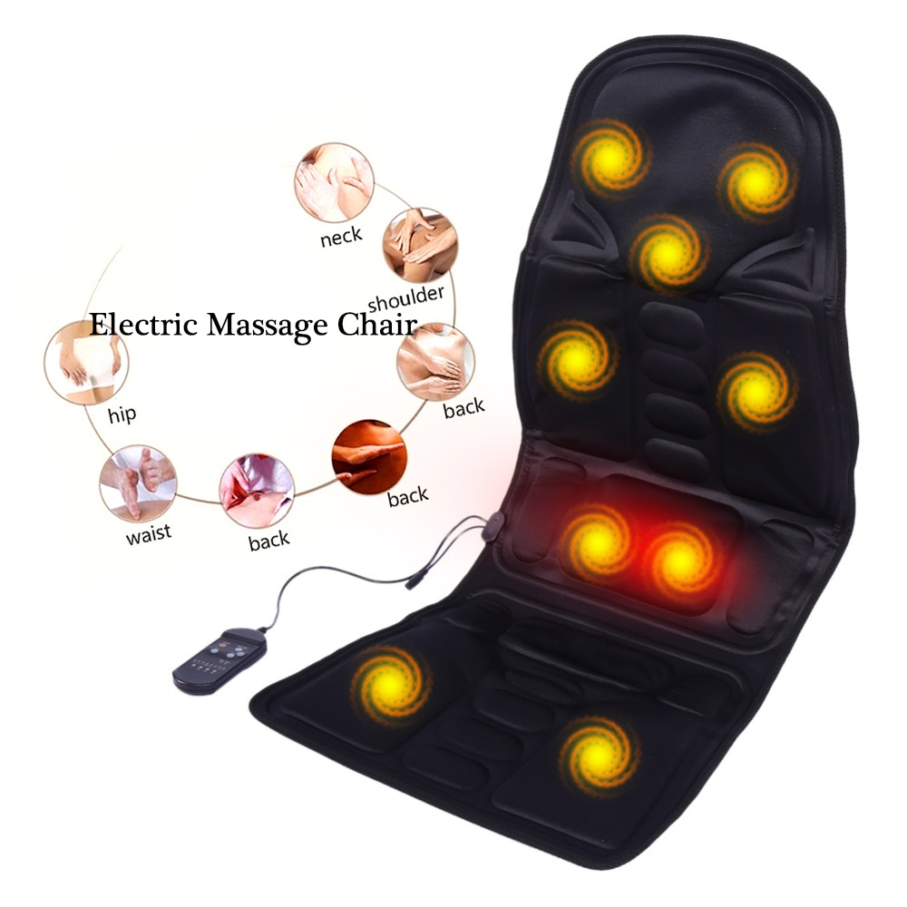 Electric Chair Massage Portable Heat Cushion