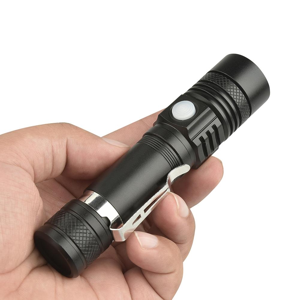 Handy Zoomable Rechargeable Flashlight