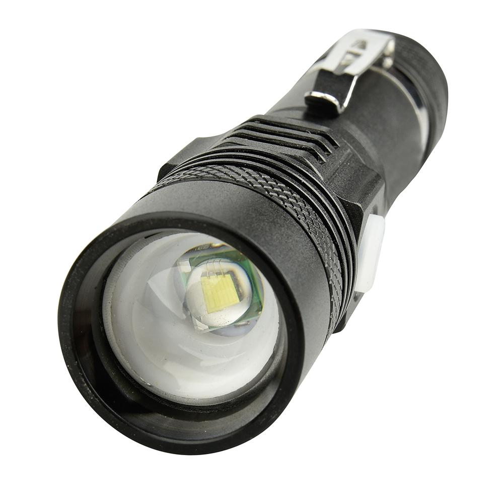 Handy Zoomable Rechargeable Flashlight