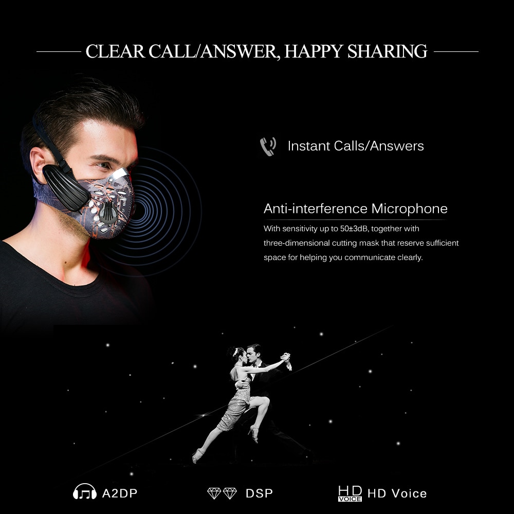 Dust Mask Wireless Headphones