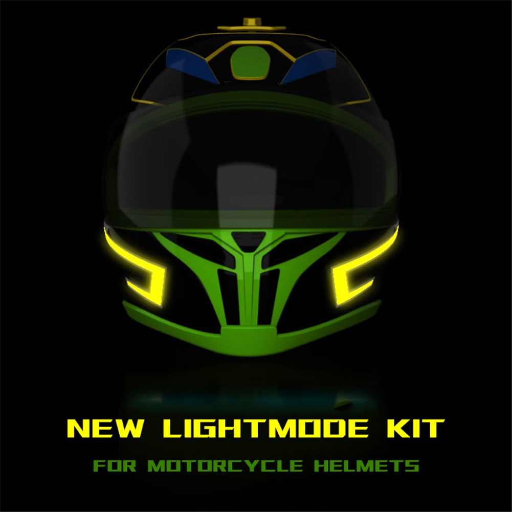 Helmet Stickers Electroluminescent Light