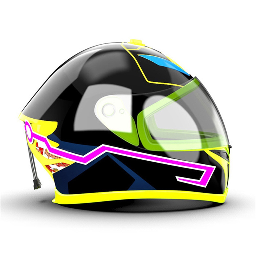 Helmet Stickers Electroluminescent Light