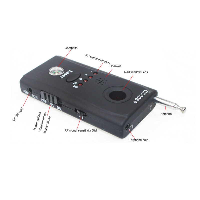 Hidden Camera Detector Signal Finder