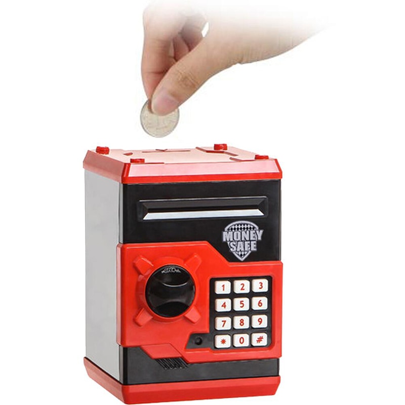 Kids Money Box Coin Bank Safe