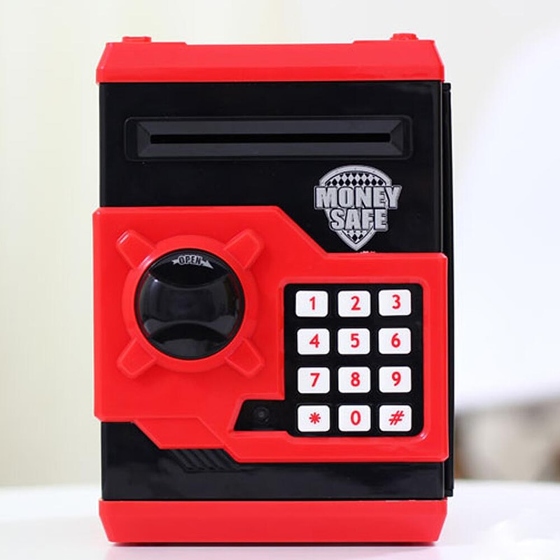 Kids Money Box Coin Bank Safe