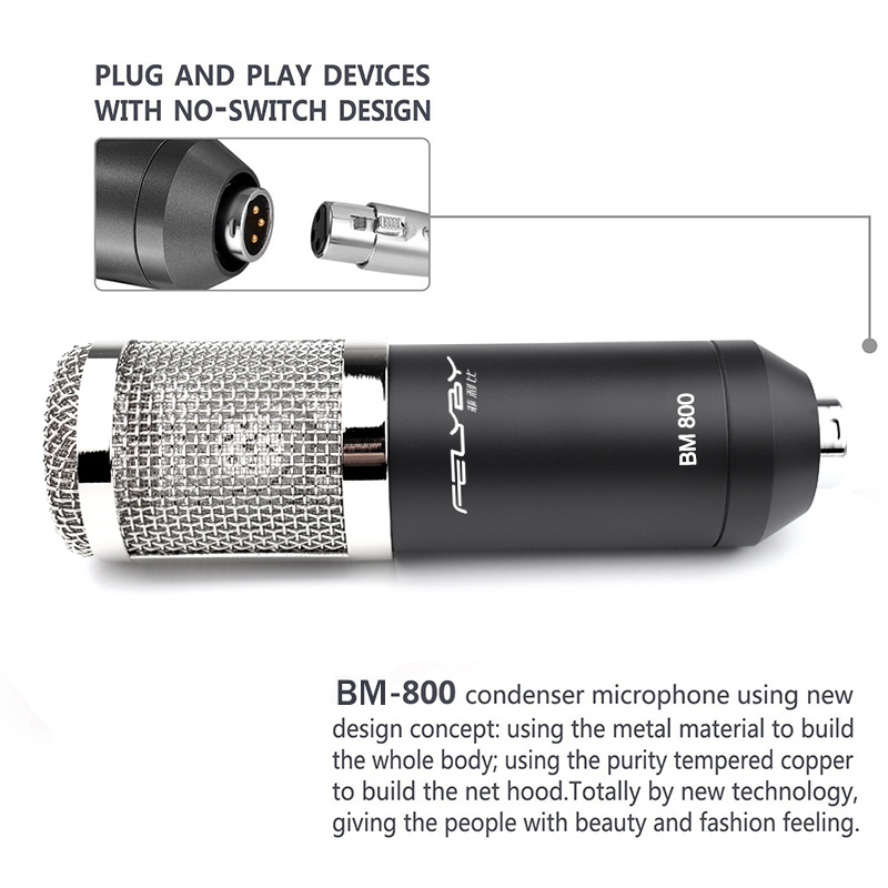 Condenser Microphone Pro Recorder