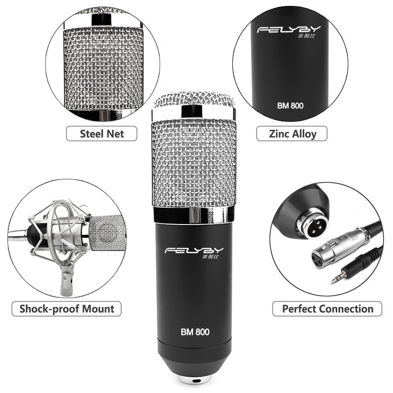 Condenser Microphone Pro Recorder