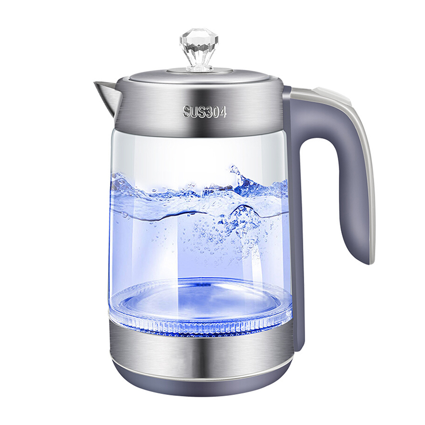 Electric Kettle Cordless Glass Heater