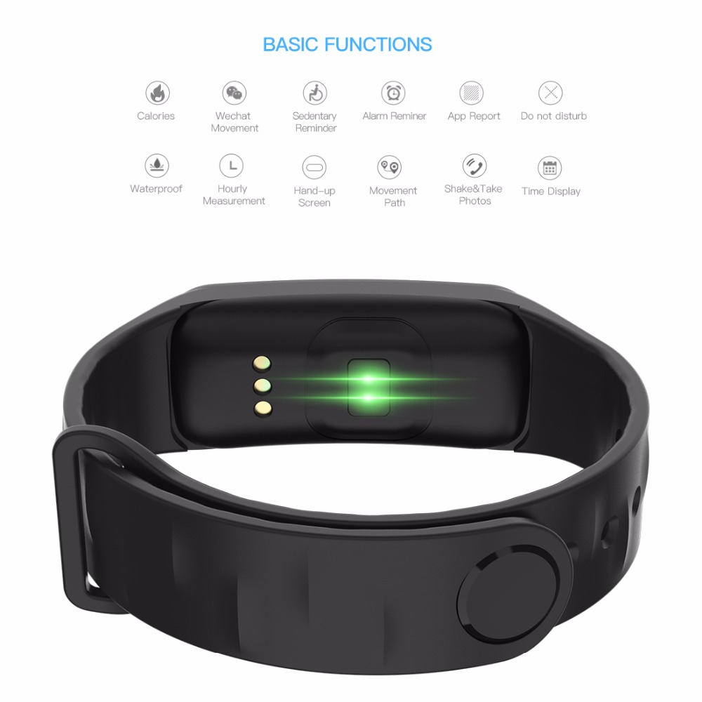 Smart Color Screen Blood Pressure Watch