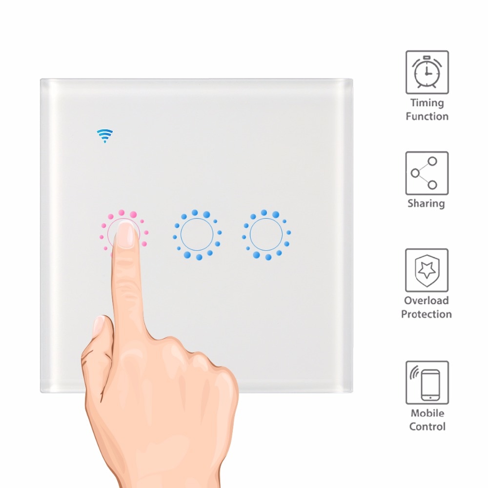 WiFi Light Switch Touch Panel