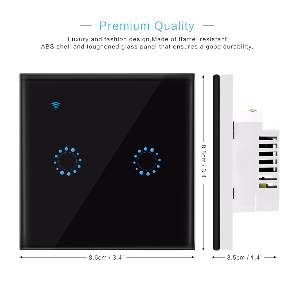 WiFi Light Switch Touch Panel