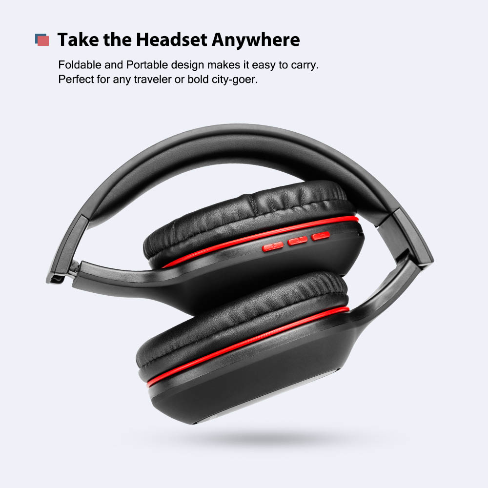 Noise Cancelling Bluetooth Headset Deep Bass