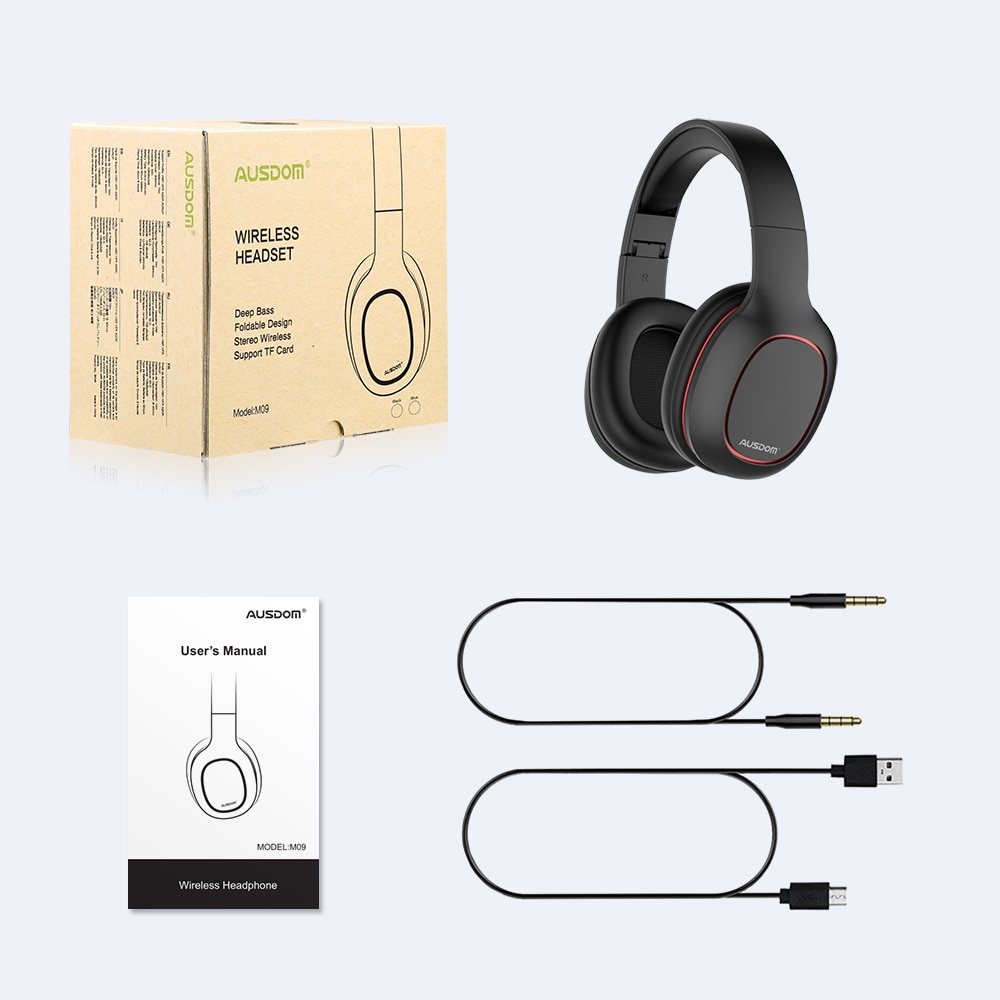 Noise Cancelling Bluetooth Headset Deep Bass