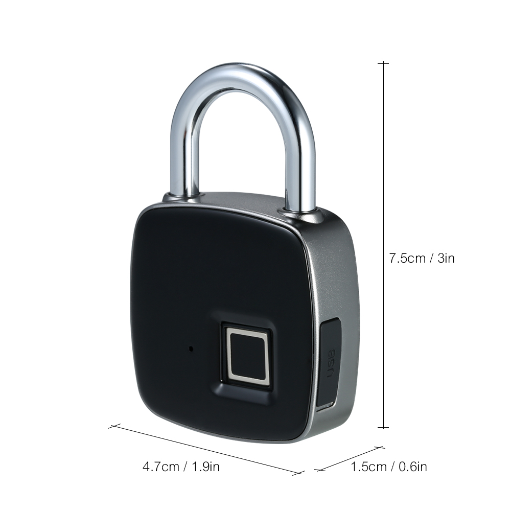 Smart Lock Fingerprint Padlock