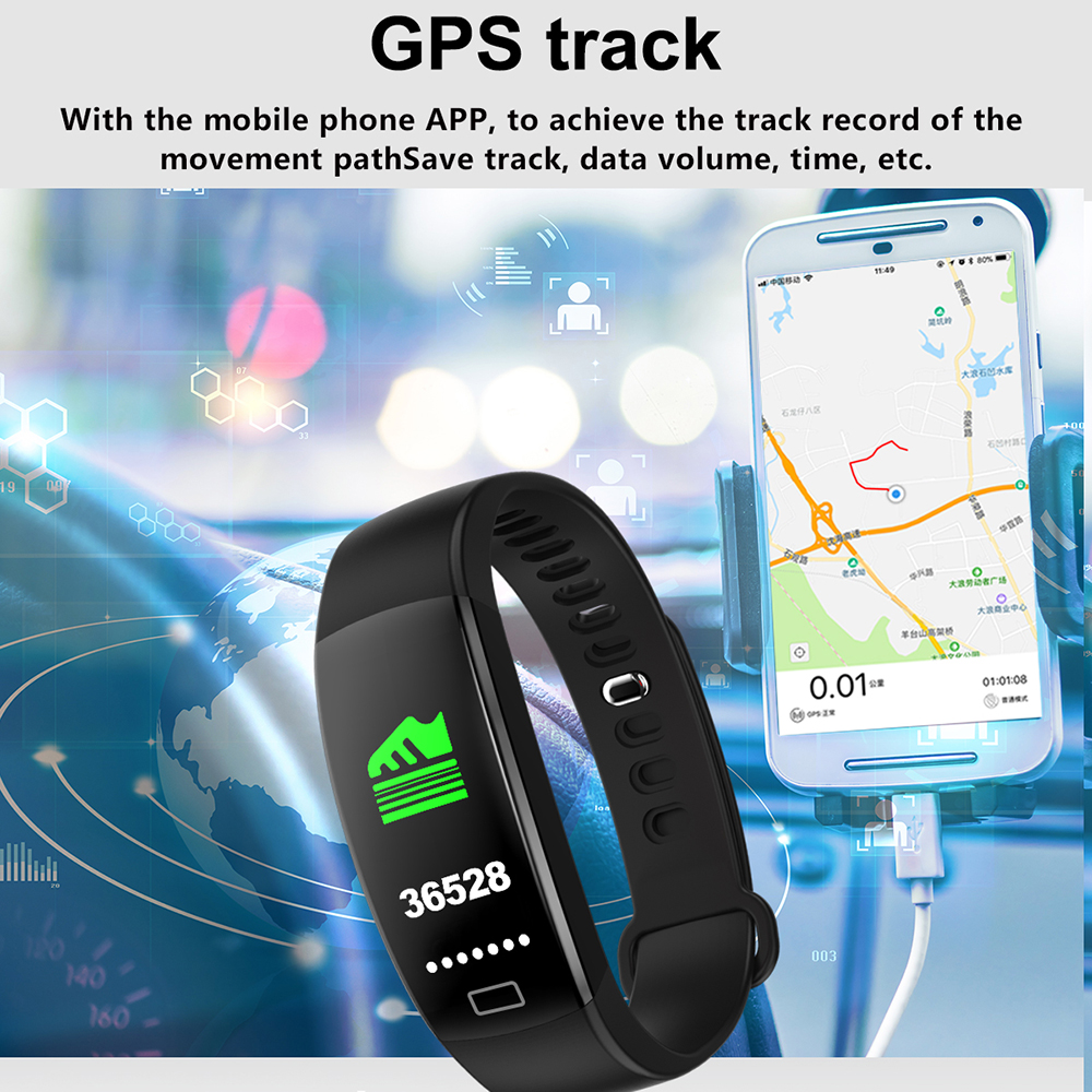 Smart Fitness Tracker Bracelet