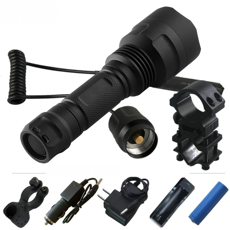 Rechargeable Torch Waterproof Flashlight