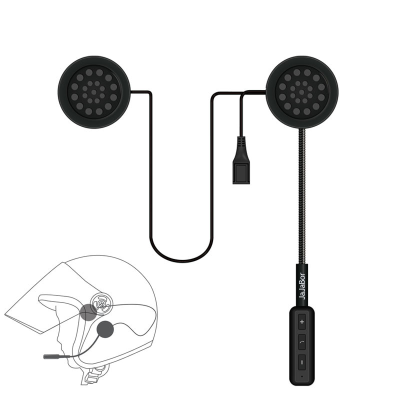 Motorcycle Helmet Bluetooth Headphones Music Player