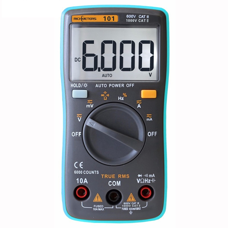 Multimeter Digital Electricity Reader