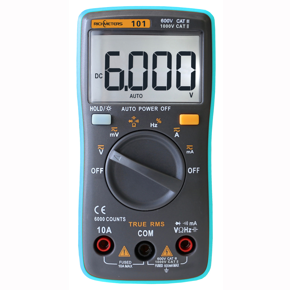 Multimeter Digital Electricity Reader