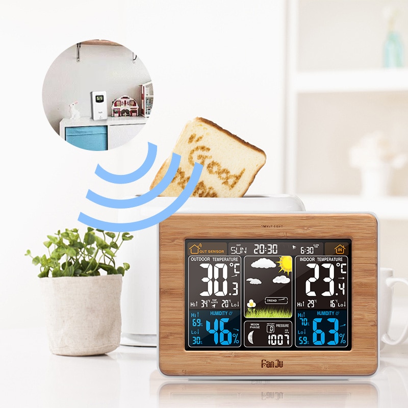 Home Weather Station Digital Clock