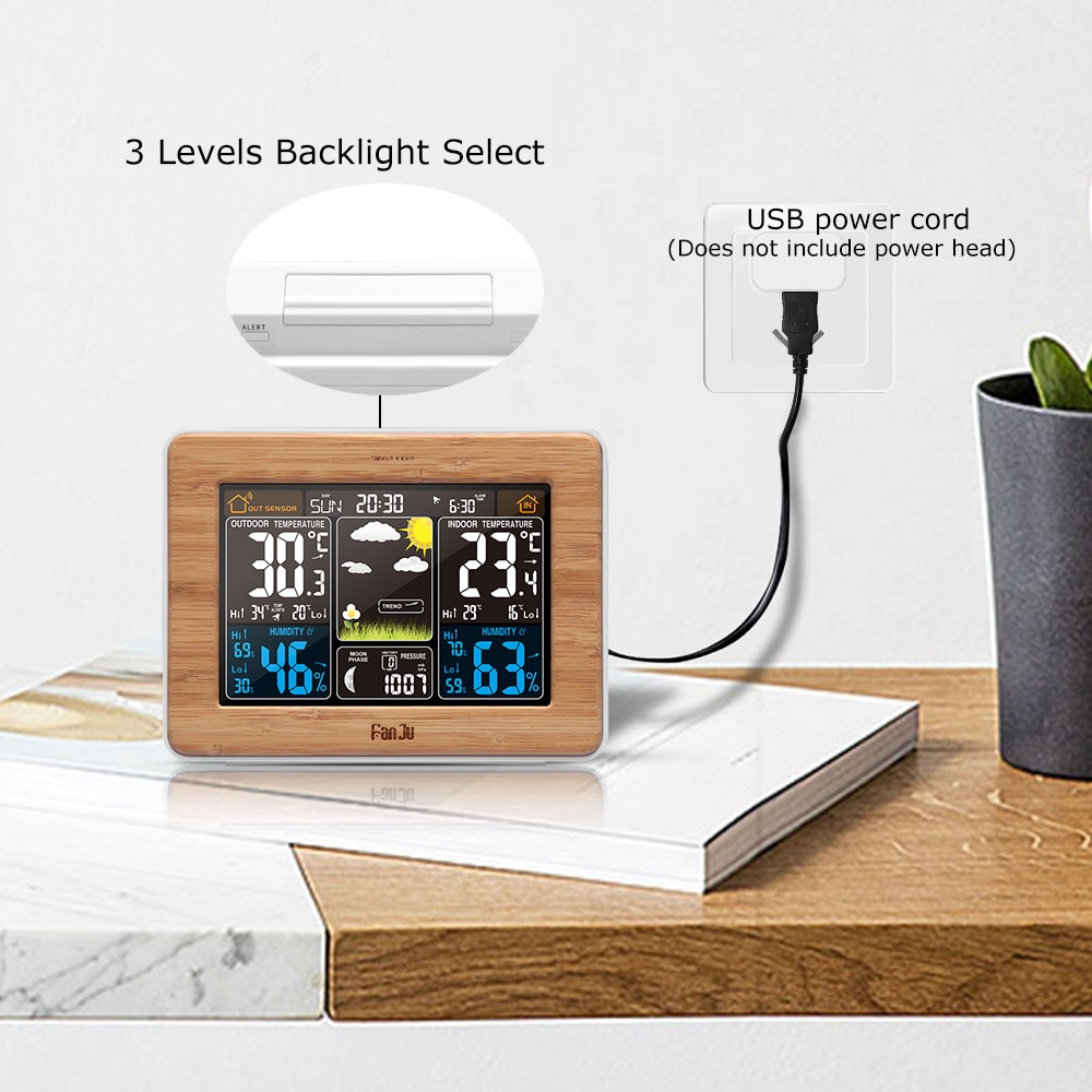 Home Weather Station Digital Clock