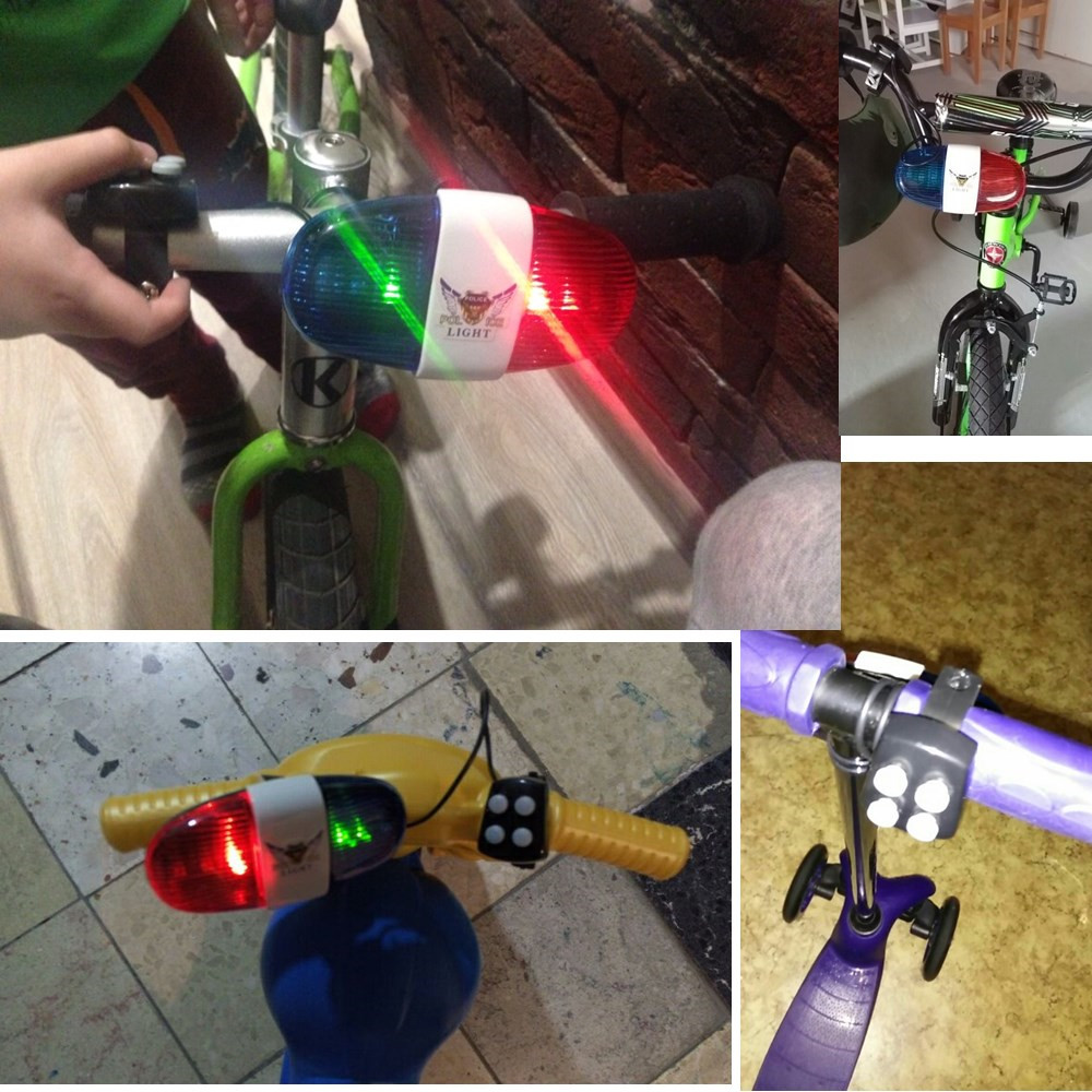 Bicycle Bell LED Police Light