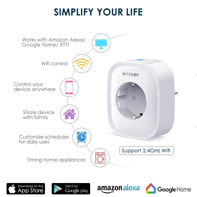 Smart Plug WiFi Remote Control