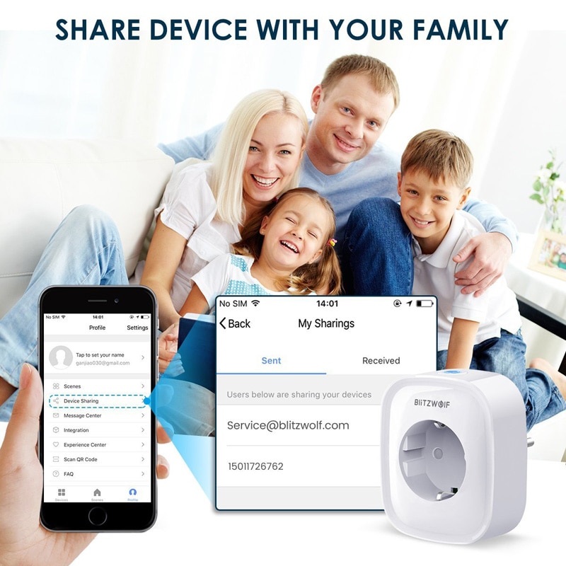 Smart Plug WiFi Remote Control