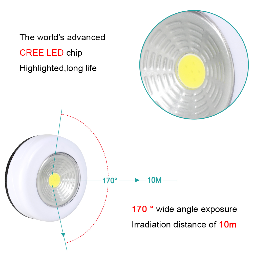 Wireless LED Tap Lights