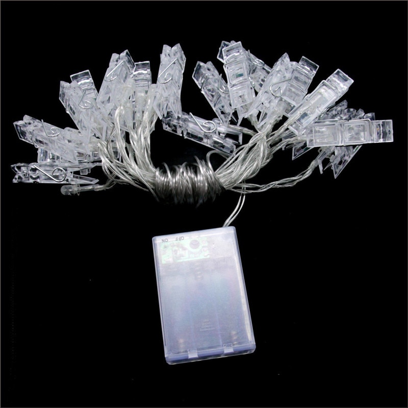 Twinkle Lights Photo Clip LED String