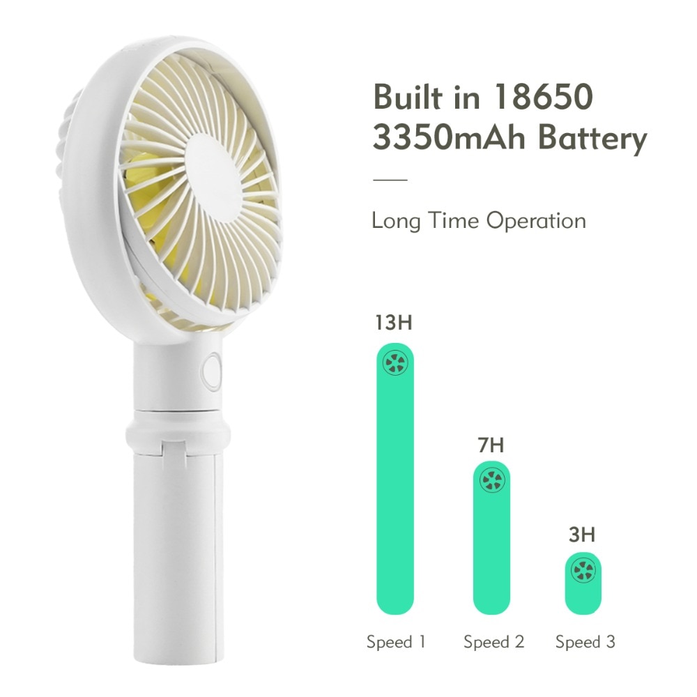 Portable USB Rechargeable Fan