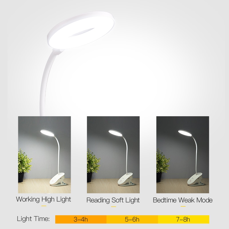 Clip-On Light LED Reading Lamp