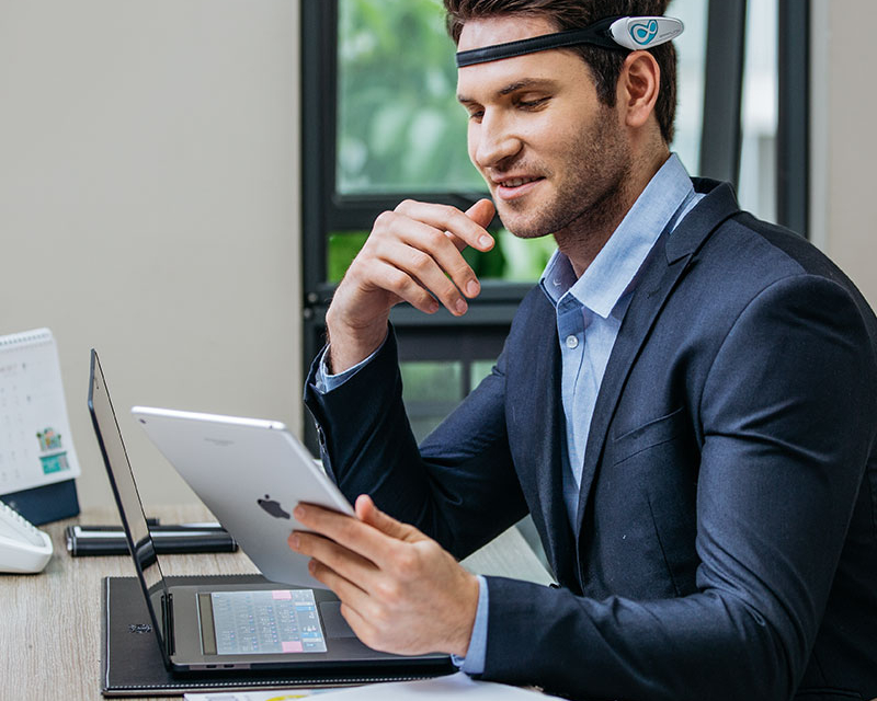 Smart Meditation Headband Brain Sensor