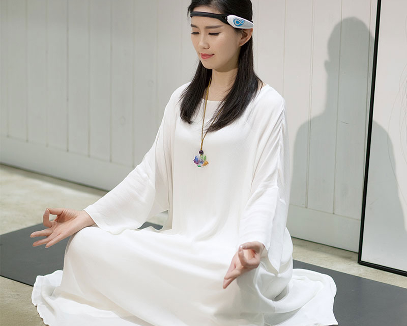 Smart Meditation Headband Brain Sensor