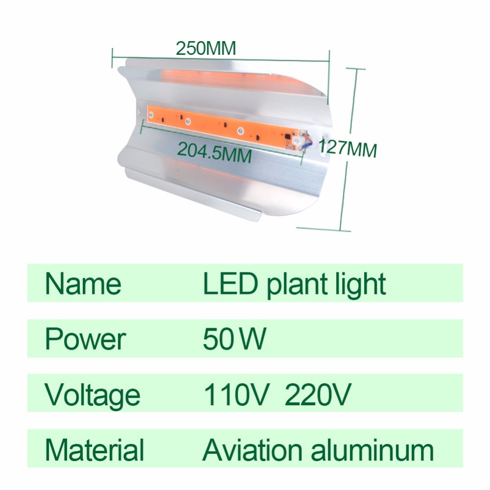 Plant Light LED Portable Grow Light Device