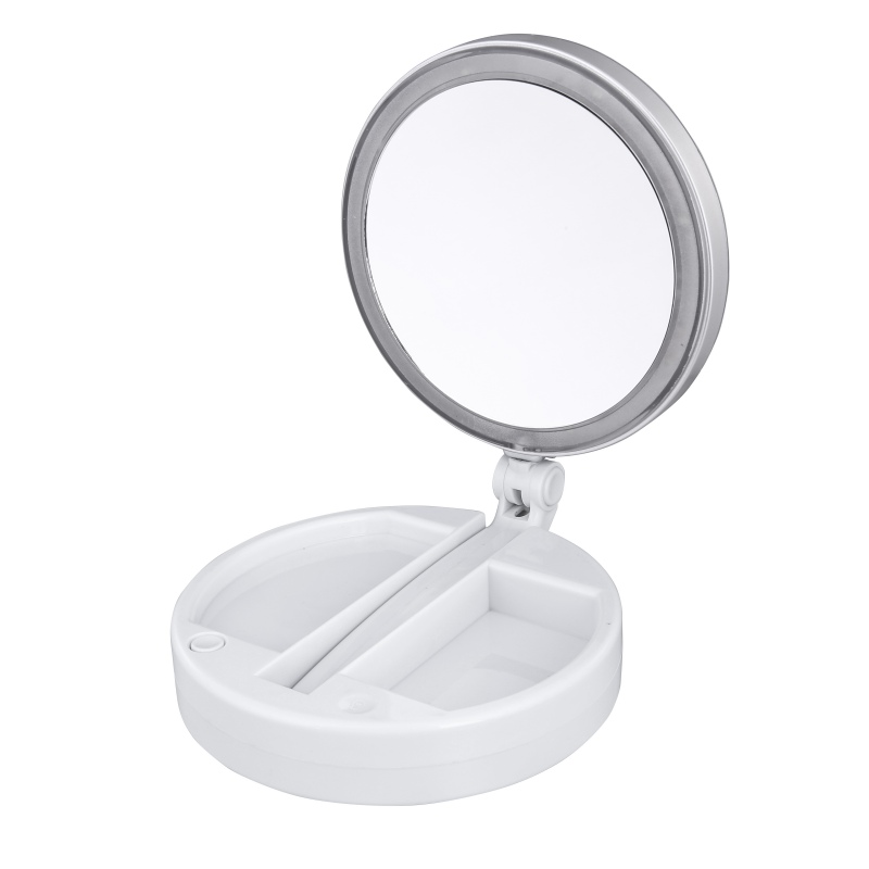 Wireless Makeup Vanity Mirror with LED Lights