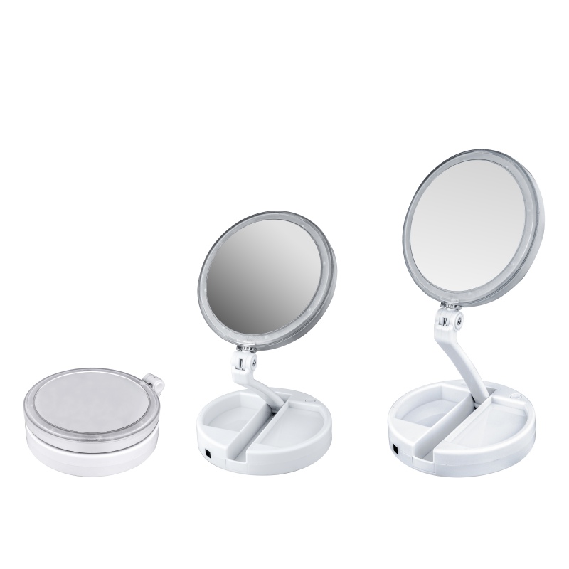 Wireless Makeup Vanity Mirror with LED Lights